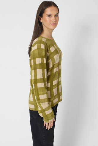 MJW. Cashmere Pullover Avocado