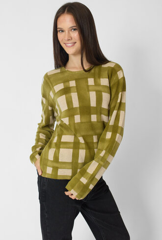 MJW. Cashmere Pullover Avocado