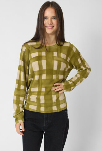 MJW. Cashmere Pullover Avocado