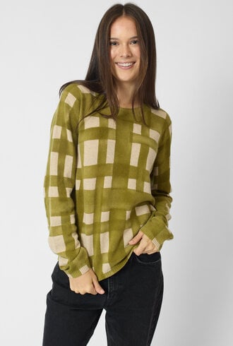 MJW. Cashmere Pullover Avocado
