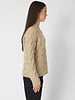 MJW. Donegal Cable Cashmere Pullover Oat