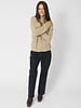 MJW. Donegal Cable Cashmere Pullover Oat