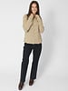 MJW. Donegal Cable Cashmere Pullover Oat