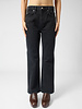 Apiece Apart Rene Kick Flare Jean Faded Black