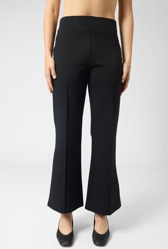 Apiece Apart Ponte Rene Pull On Pant Black