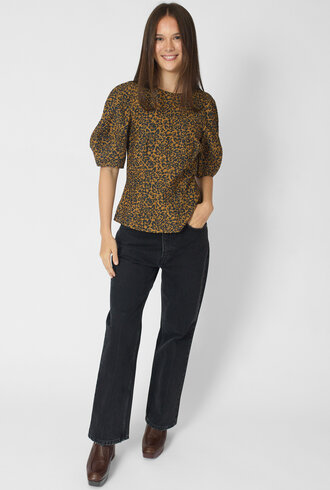 Apiece Apart Lino Top Midnight