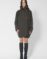 Pret Pour Partir Paola Parka Check Brown