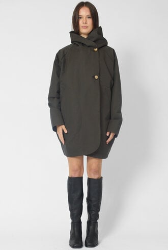 Pret Pour Partir SKU:PAOLA SCOOP, PARKA CHECK BRW