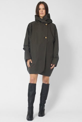 Pret Pour Partir SKU:PAOLA SCOOP, PARKA CHECK BRW