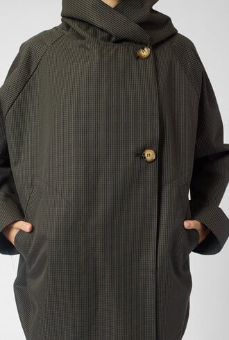 Pret Pour Partir SKU:PAOLA SCOOP, PARKA CHECK BRW