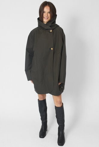 Pret Pour Partir SKU:PAOLA SCOOP, PARKA CHECK BRW