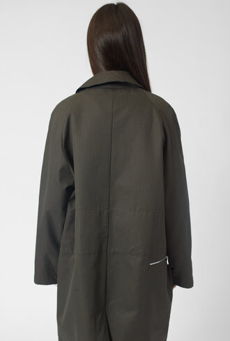 Pret Pour Partir Camille Coat  Check Brown