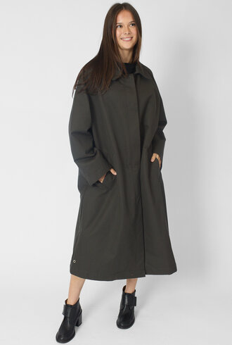 Pret Pour Partir Camille Coat  Check Brown
