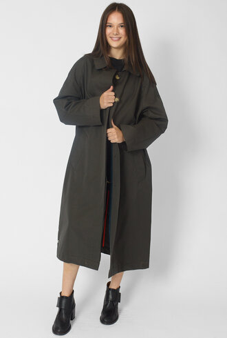 Pret Pour Partir Camille Coat  Check Brown