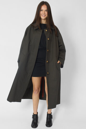Pret Pour Partir Camille Coat  Check Brown