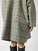 Pret Pour Partir Moo Coat Check Blue