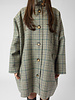 Pret Pour Partir Moo Coat Check Blue