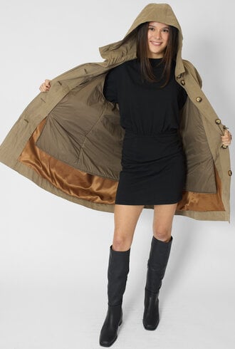 Pret Pour Partir Orage Parka Taupe
