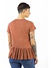 The Great The Ruffle Tee Rust