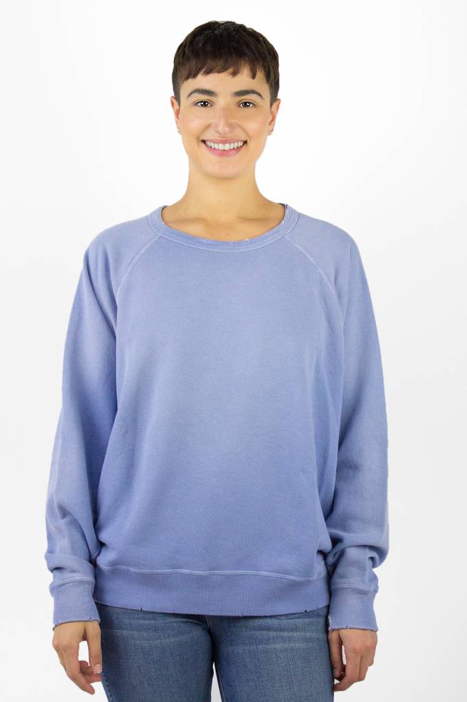 pale blue sweatshirt womens