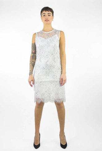 Loyd/Ford Lace Dress White