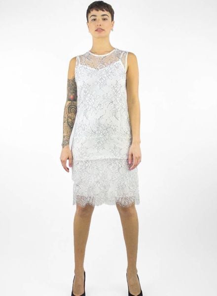 Loyd/Ford Lace Dress White