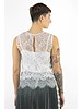 Loyd/Ford Lace Shell Top White