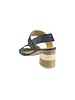 Coclico Bask Quarter Strap Sandal Ombra Black