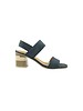 Coclico Bask Quarter Strap Sandal Ombra Black