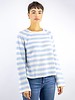 360 Sweater Nariko Stripe Pullover Wedgewood