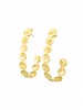 Page Sargisson Astrid Hoop Earrings Gold