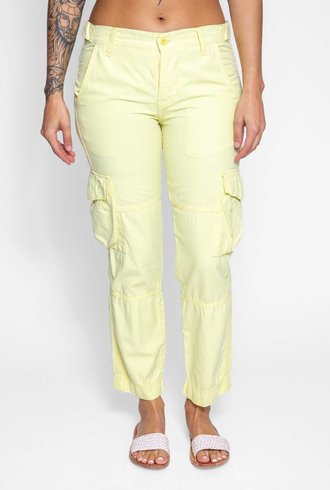 NSF Basquiat Cargo Pants Limon