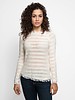 Inhabit Cotton Fringe Crew Natural