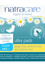 Natracare Organic Cotton Ultra Pads Super