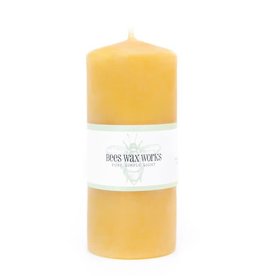 Bees Wax Works Five Inch Pillar Candle