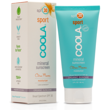 coola sport mineral sunscreen spf 30 citrus mimosa