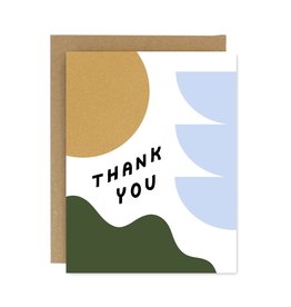 Worthwhile Paper Thank You Shapes & Colours Card