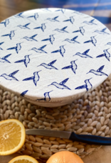 Your Green Kitchen Hummingbirds Medium Fabric Bowl Cover