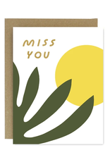 Worthwhile Paper Miss You Shapes & Colours Card