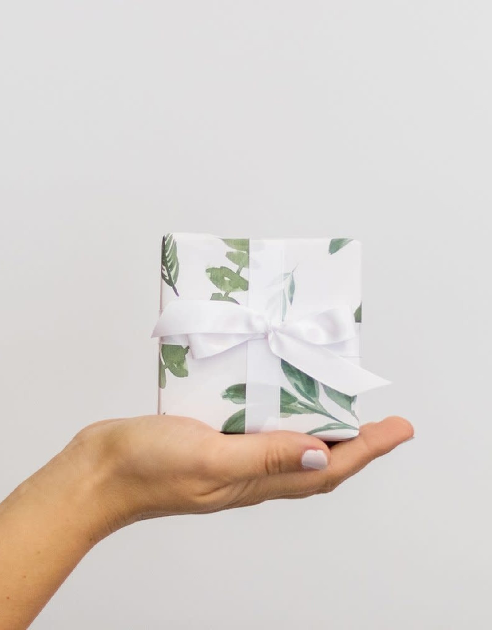 Paperscript Winter Greenery Wrapping Paper Sheet