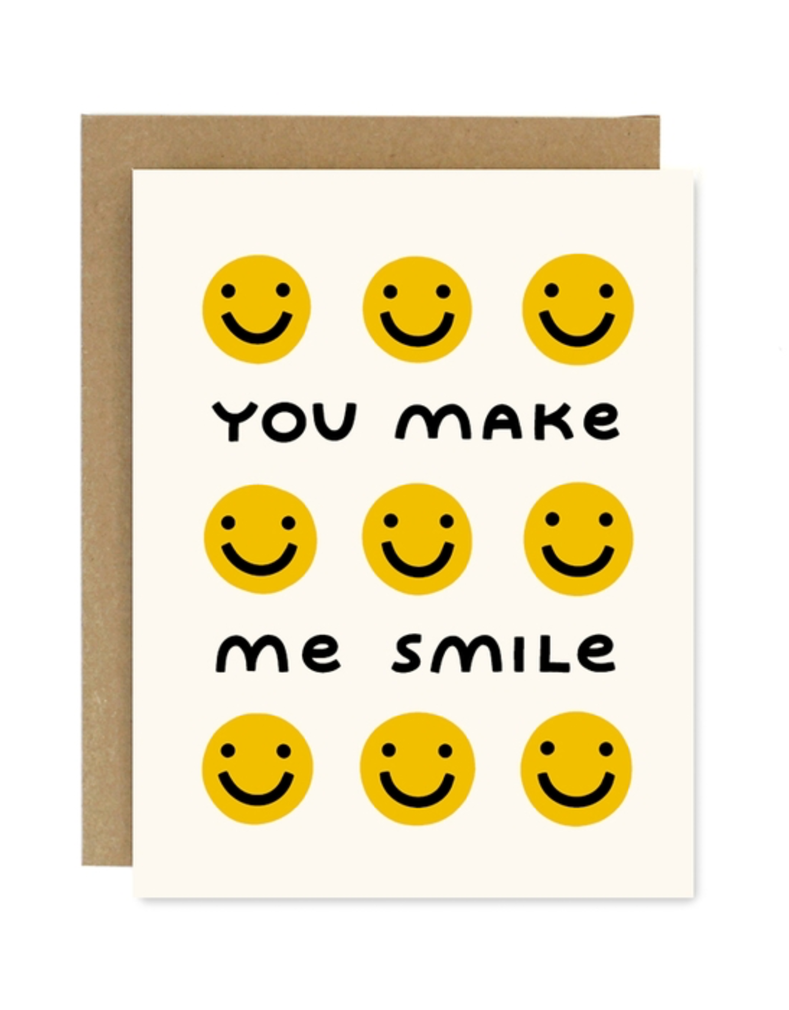 Worthwhile Paper You Make Me Smile Card