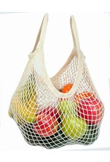 Eco Bags Organic Un Dyed Cotton String Bag Short Handle