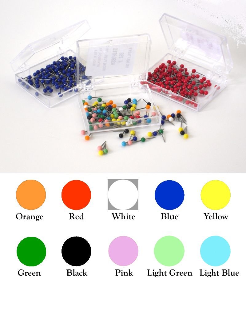 moore push pin small ball shaped maptacks maptacks com puch pin