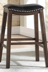 5682 29" Black Bar Stool