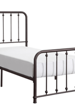 1638 Twin Metal Bed