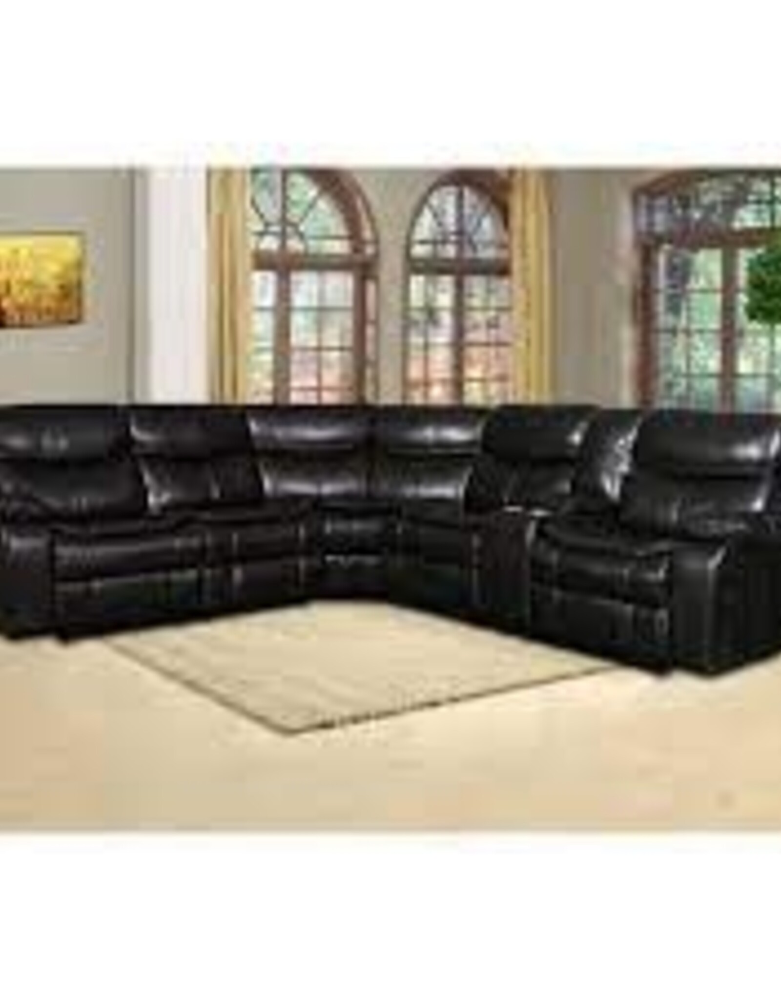6967 Brown Sectional