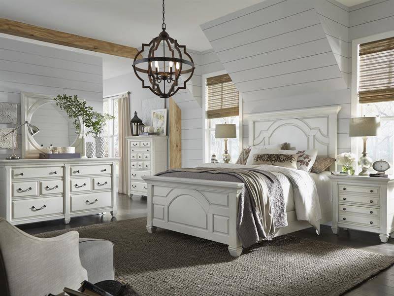 Magnussen Home Han Queen Bed Treasures Magnussen Home Han Queen Bed