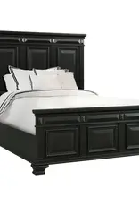 Calloway Black King Bed