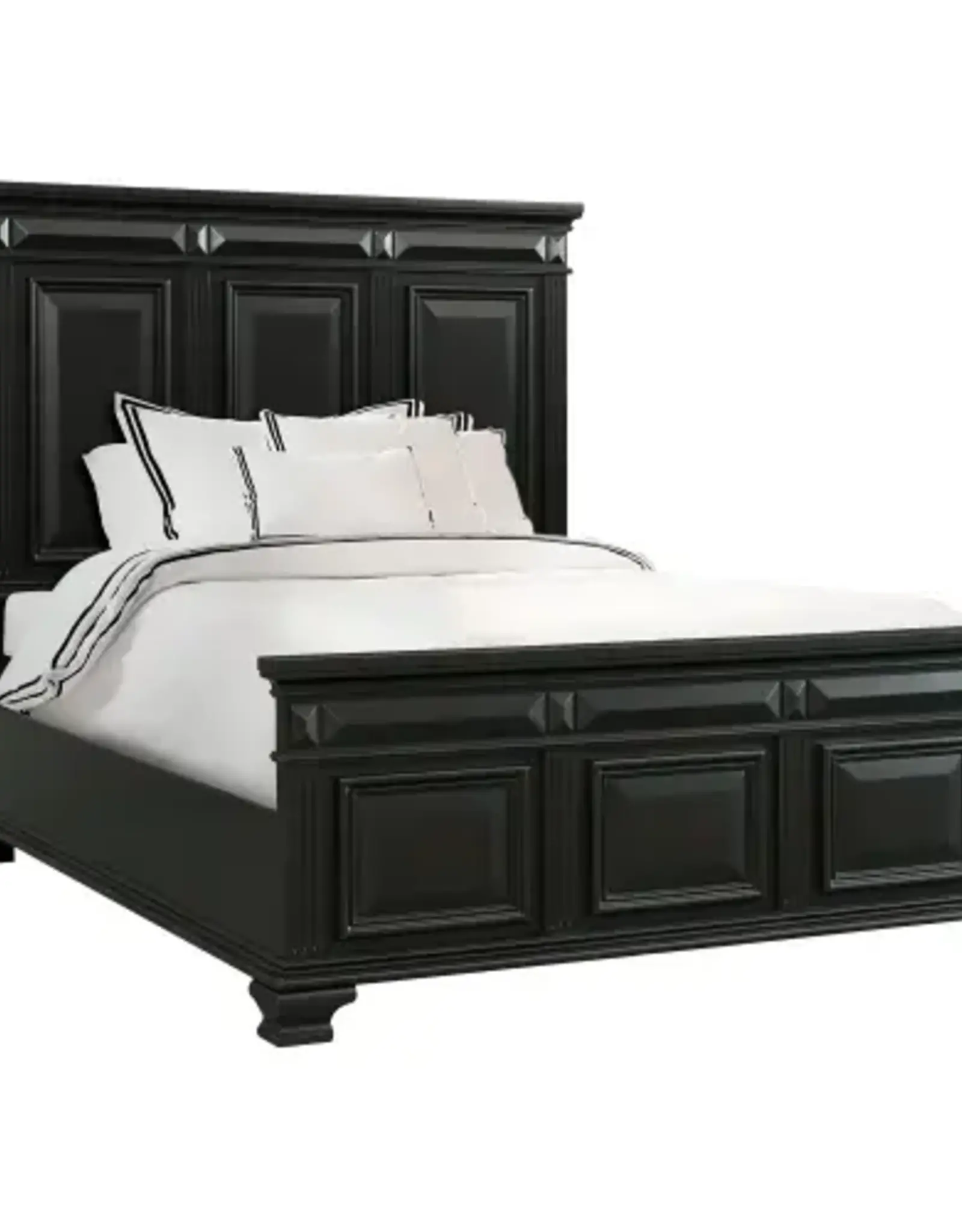 Calloway Black King Bed