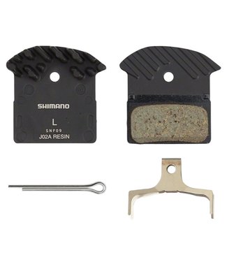 Shimano J02A Disc Brake Pads Resin with Fin